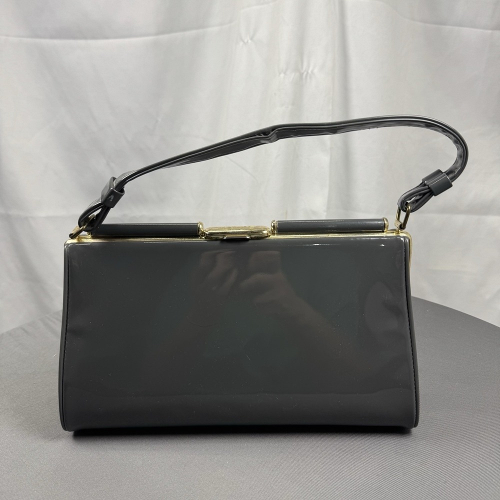 Vintage 50's/60's Structured Gray Handbag